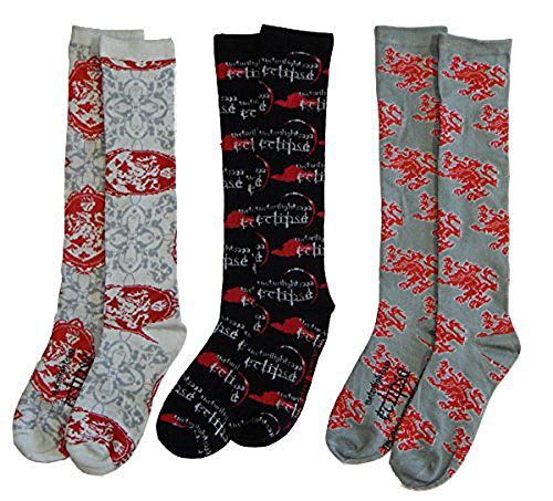 3er Set Twilight Saga Eclipse Paar Socken von NECA