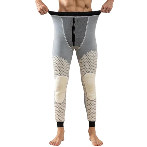 NEECS Premium Thermohose Herren, langlebige isolierte Winterhose Wärme Komfort, Fleece gefüttert mit Feuchtigkeitstransport, elastischer Taille, Altes Wetter Outdoor-Aktivitäten, Skifahren, Wandern, von NEECS