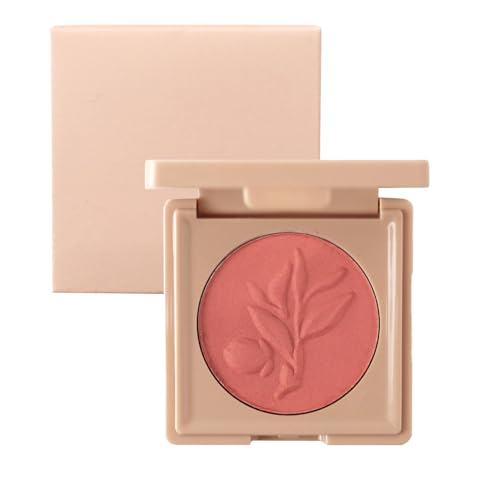 Puder-Rouge, Wasserfestes Puder-Rouge, Rouge-Palette Mit Der Seidigen Textur Und Dem Mat ten Finish Von Cream Blush, Natürliche Wangenfarbe Für Subtilen Glanz, Lang Anhaltende Ausstrahlung, Damen von NEECS