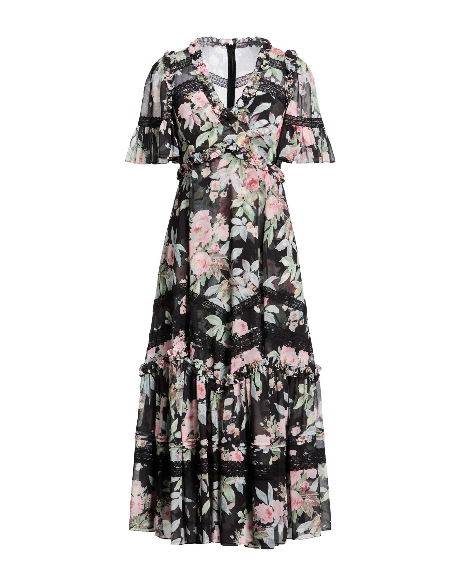 NEEDLE & THREAD Midi-kleid Damen Schwarz von NEEDLE & THREAD