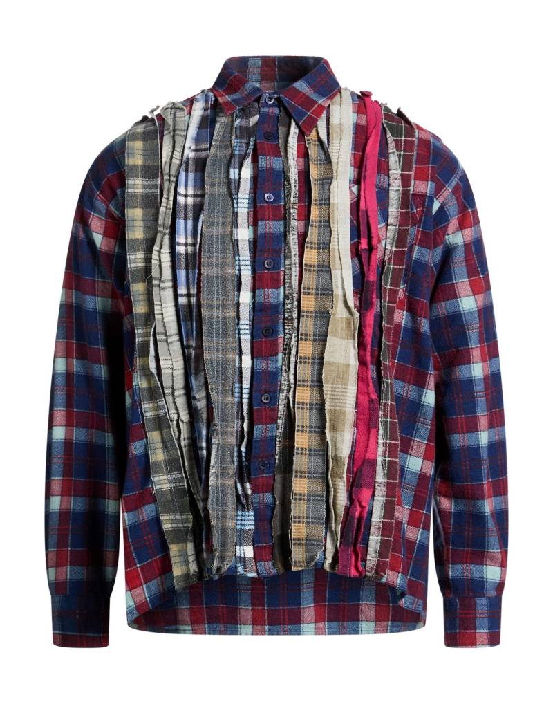 NEEDLES Hemd Herren Blau von NEEDLES