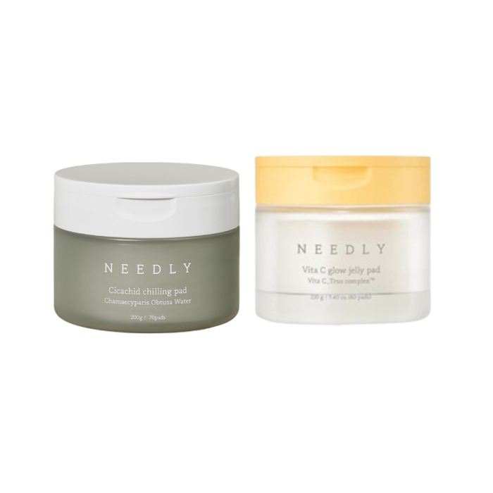 NEEDLY - Cicachid Chilling Pad - 200g/ 70ea + Vita C Glow Jelly Pad - 210g/60ea Set NEEDLY - Cicachid Chilling Pad - 200g/ 70ea + Vita C Glow Jelly Pad - 210g/60ea Set von NEEDLY