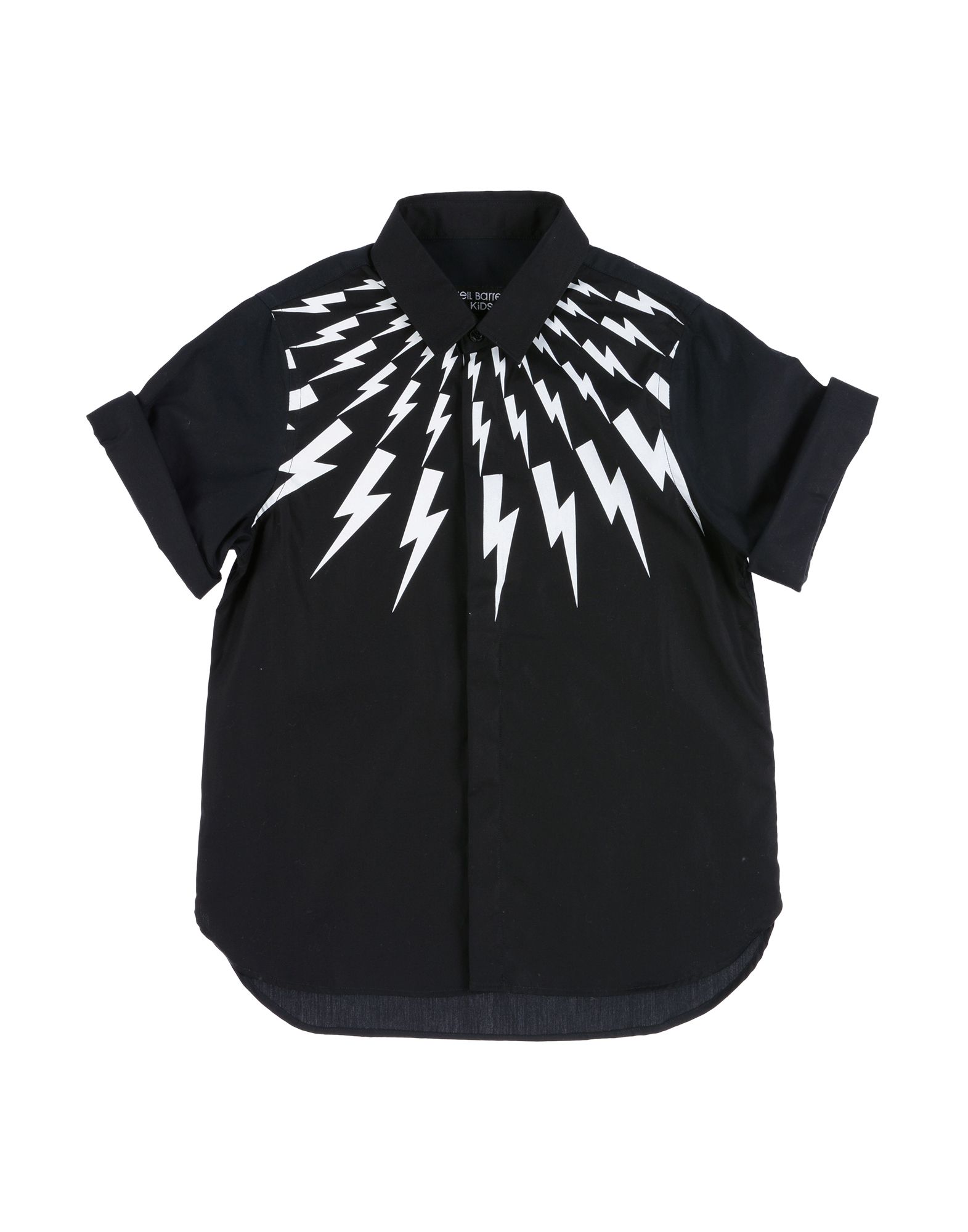 NEIL BARRETT Hemd Kinder Schwarz von NEIL BARRETT