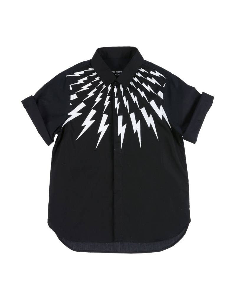 NEIL BARRETT Hemd Kinder Schwarz von NEIL BARRETT