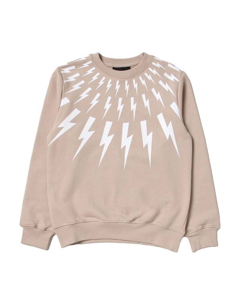 NEIL BARRETT Sweatshirt Kinder Beige von NEIL BARRETT