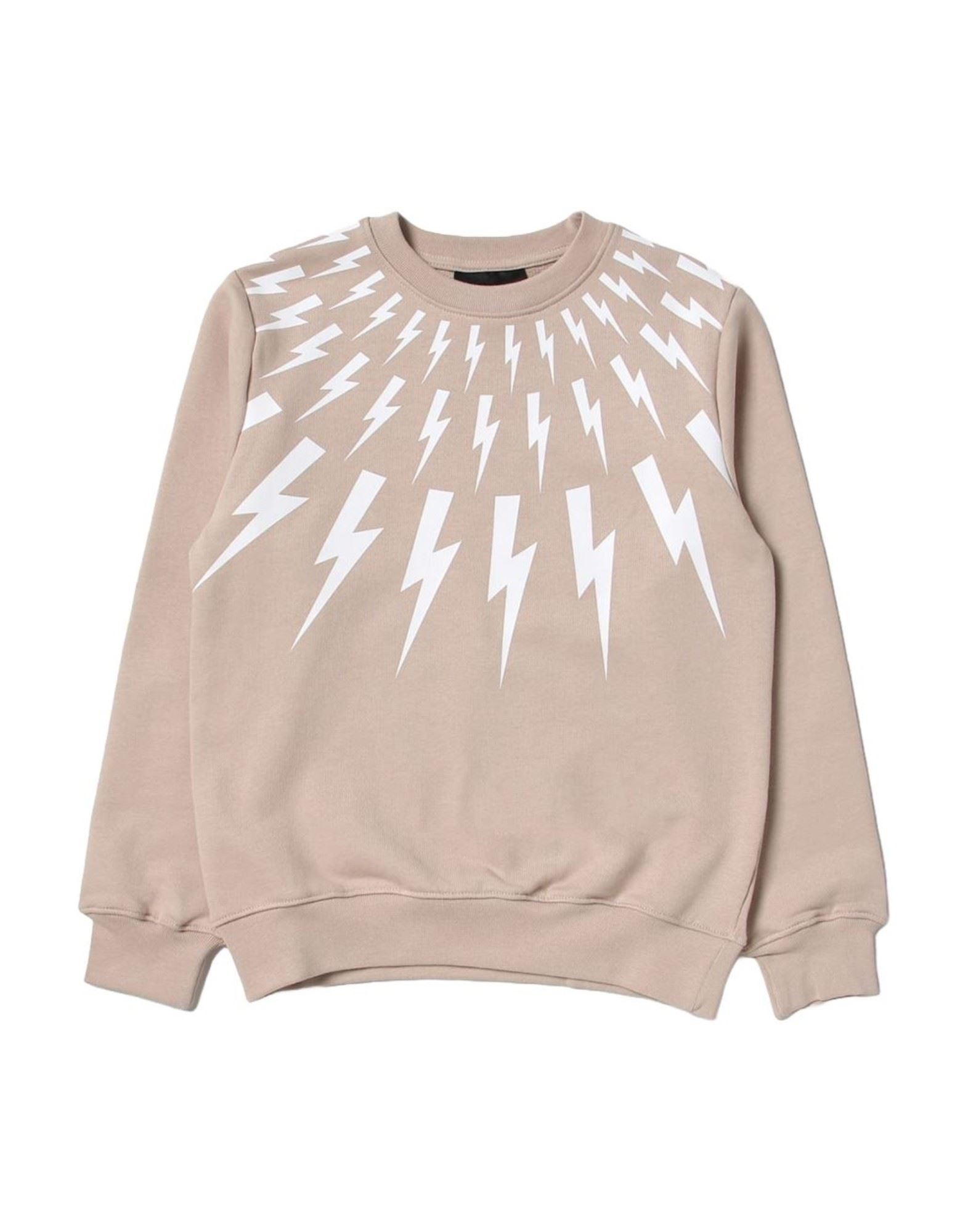 NEIL BARRETT Sweatshirt Kinder Beige von NEIL BARRETT