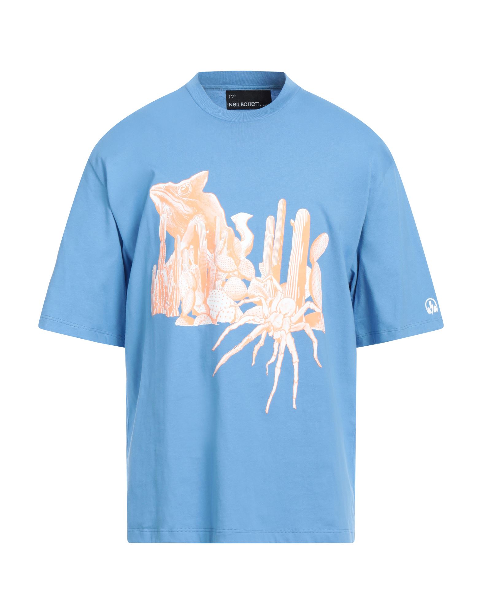 NEIL BARRETT T-shirts Herren Hellblau von NEIL BARRETT