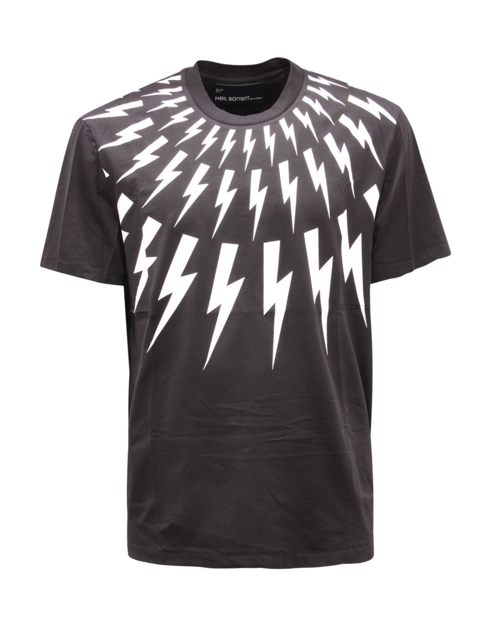 NEIL BARRETT T-shirts Herren Schwarz von NEIL BARRETT