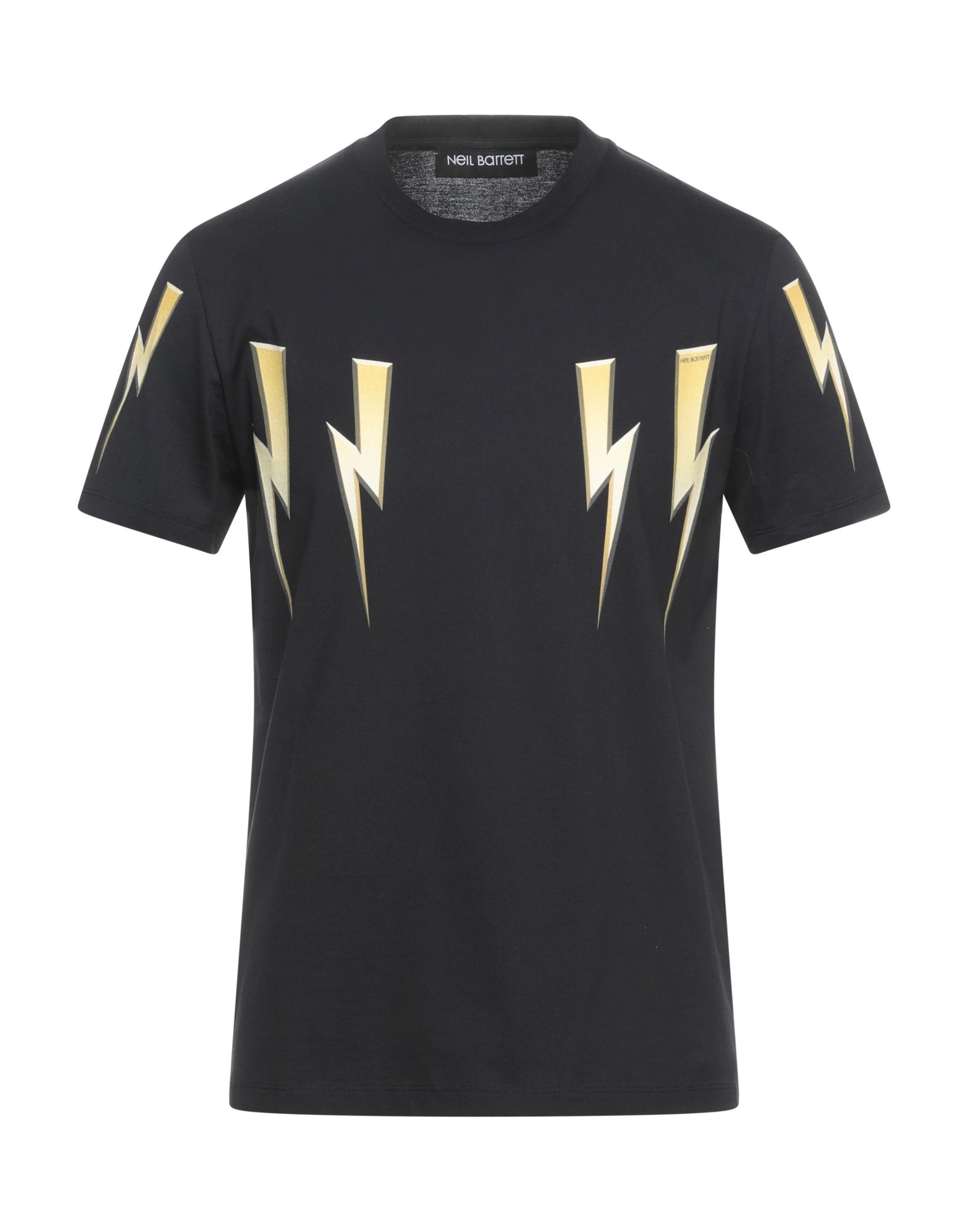 NEIL BARRETT T-shirts Herren Schwarz von NEIL BARRETT