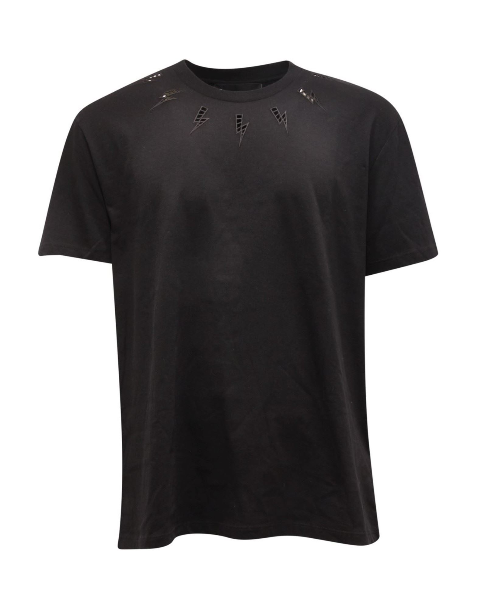 NEIL BARRETT T-shirts Herren Schwarz von NEIL BARRETT