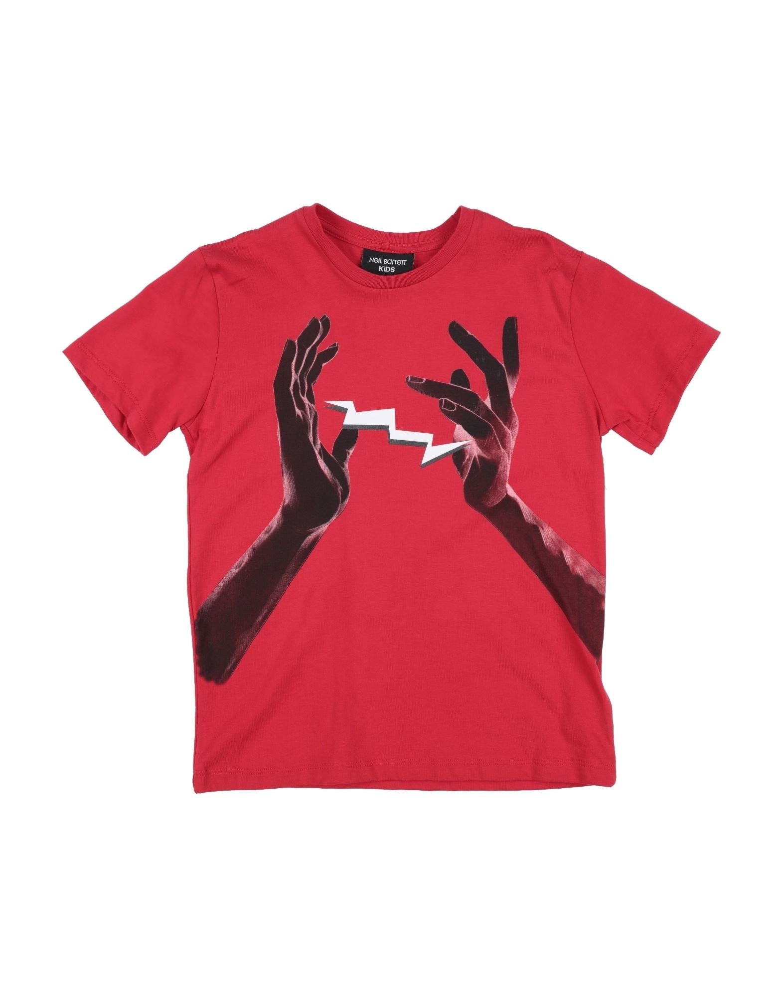 NEIL BARRETT T-shirts Kinder Rot von NEIL BARRETT