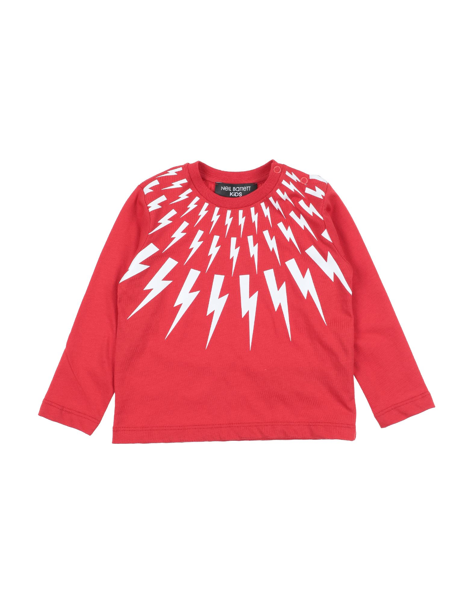 NEIL BARRETT T-shirts Kinder Rot von NEIL BARRETT