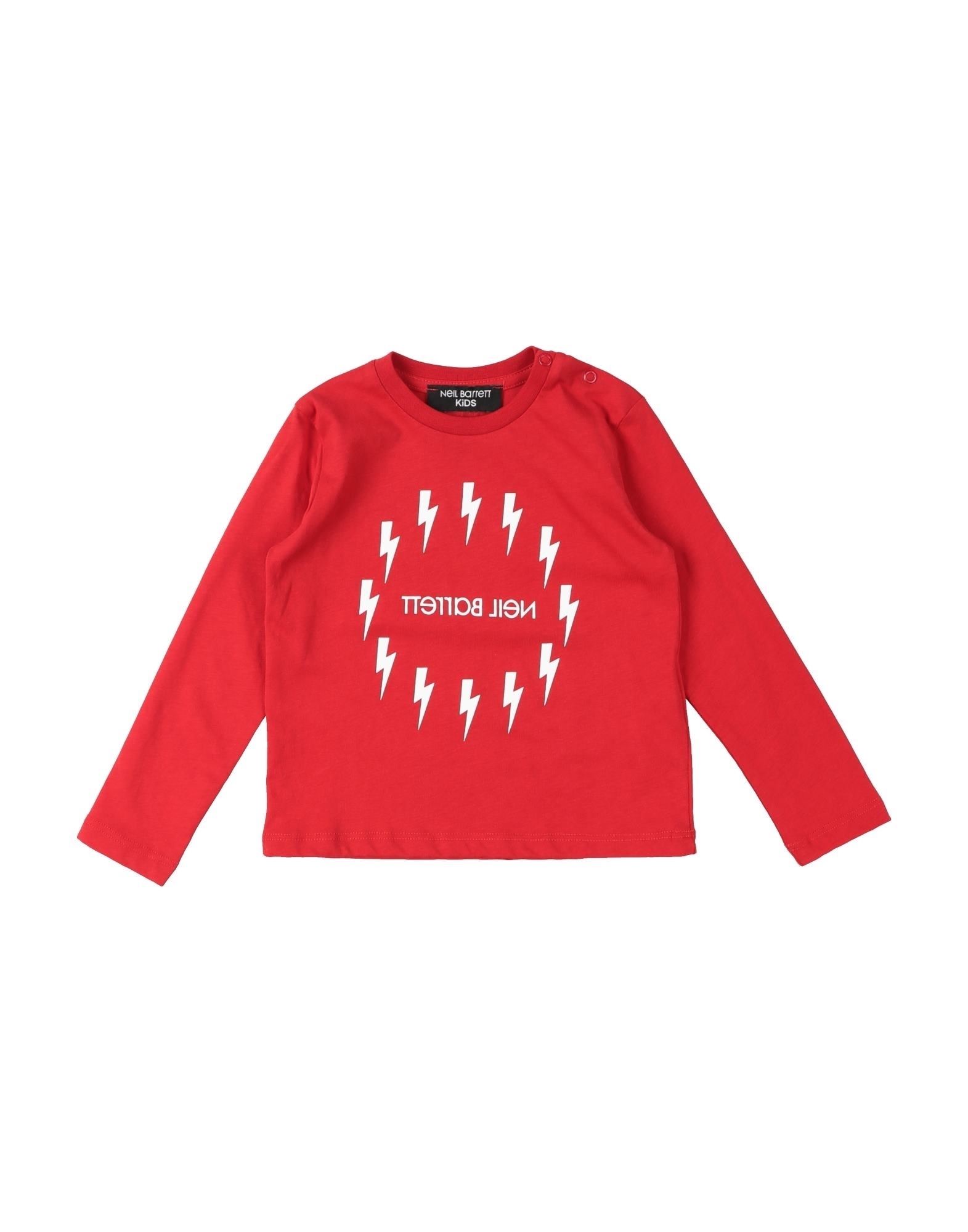 NEIL BARRETT T-shirts Kinder Rot von NEIL BARRETT