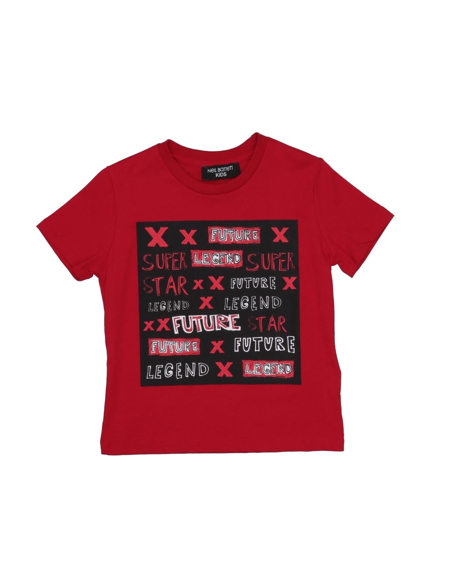 NEIL BARRETT T-shirts Kinder Rot von NEIL BARRETT