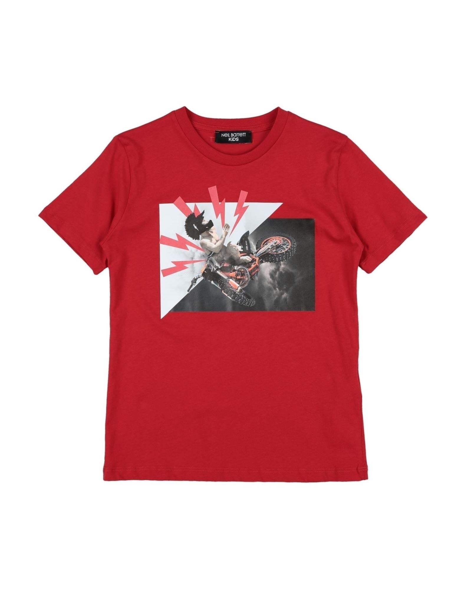 NEIL BARRETT T-shirts Kinder Rot von NEIL BARRETT