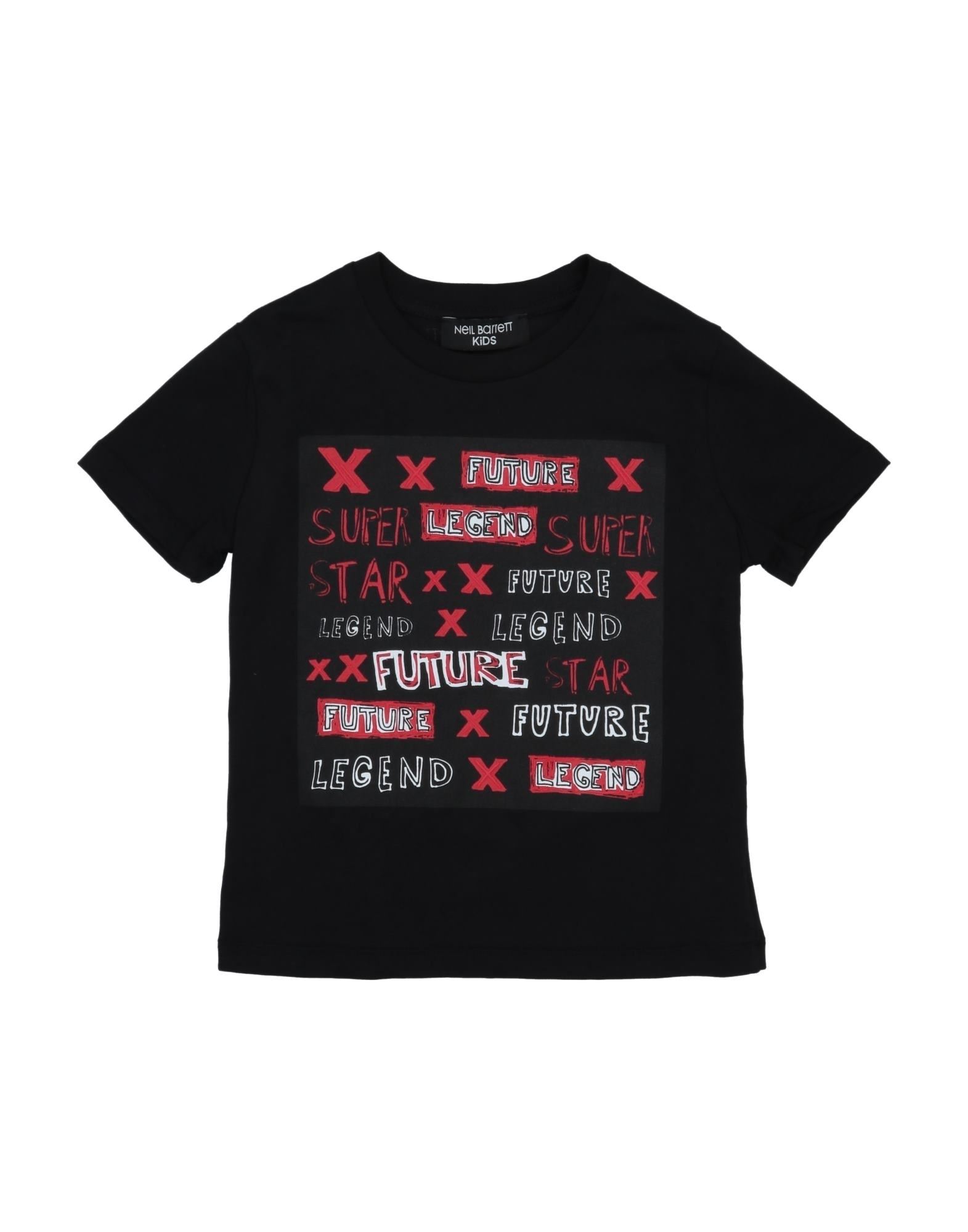 NEIL BARRETT T-shirts Kinder Schwarz von NEIL BARRETT