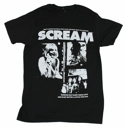 Scream Mens T-Shirt - Don't Answer The Phone Movie Poster Image von NEIOASVML