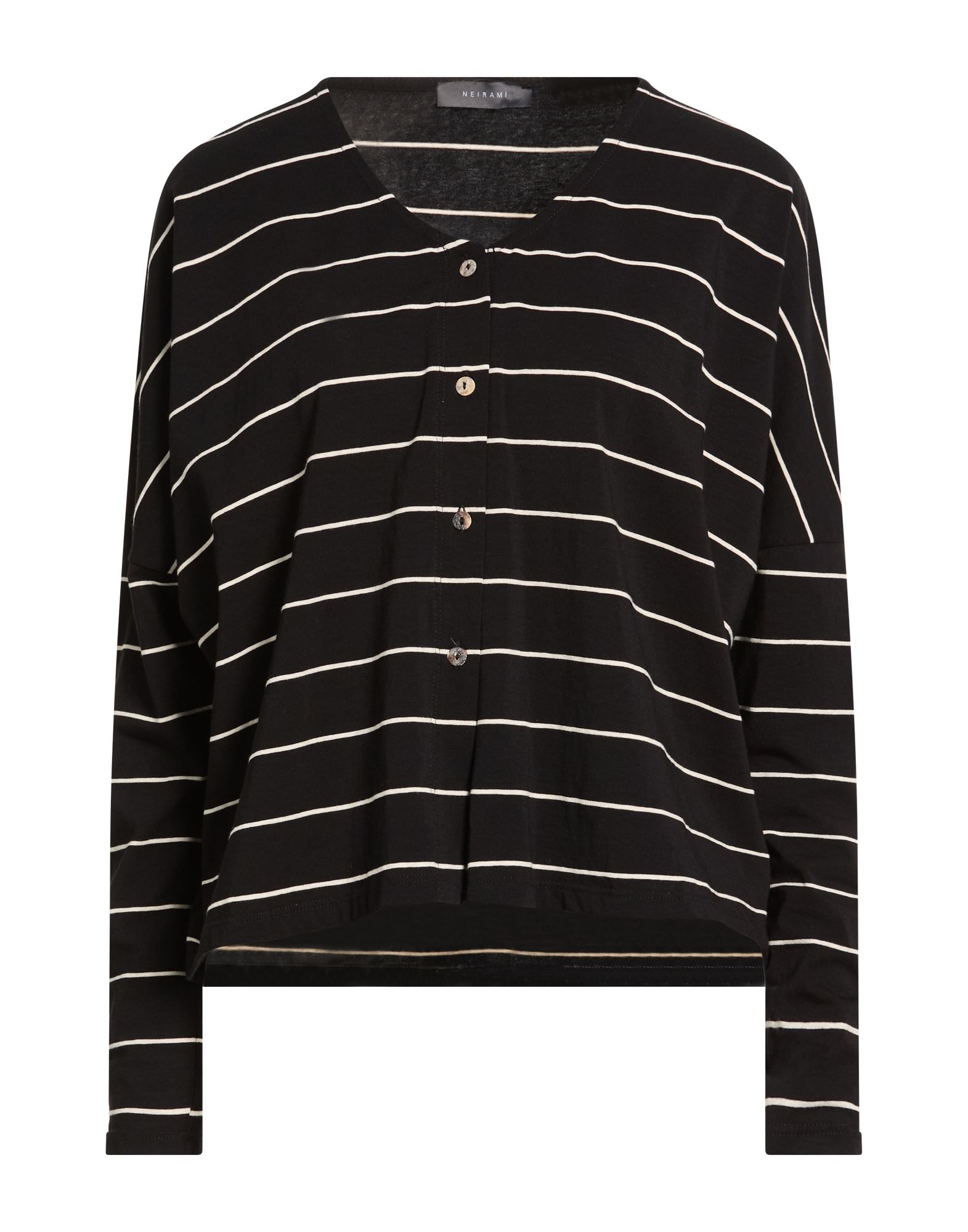 NEIRAMI Strickjacke Damen Schwarz von NEIRAMI