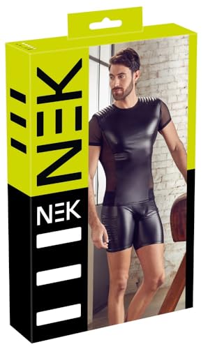 NEK Herren Shirt-21614001711 Shirt, Schwarz, M von NEK