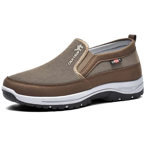 NELLN CNA Trop Schuhe for Herren, CNA Trop Herren orthopädische Outdoor-Wanderschuhe, Asupwell Schuhe, CNA Trop for Herren Asupwell Schuhe (Color : Brown, Size : 43 EU) von NELLN