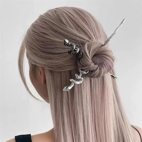 Haar-Essstäbchen für Damen, Haarnadeln, Haarspange, Kopfbedeckung, Essstäbchen, Hochzeit, Kopfschmuck, Geschenk, Schmuckzubehör (Farbe: 8) von NEMAA