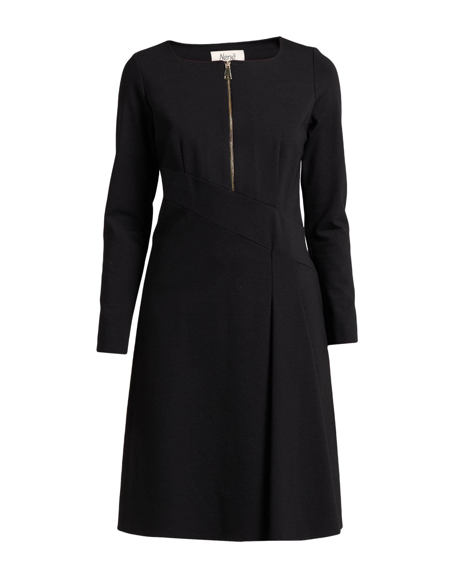 NENÈ Midi-kleid Damen Schwarz NENÈ Midi-kleid Damen Schwarz von NENÈ