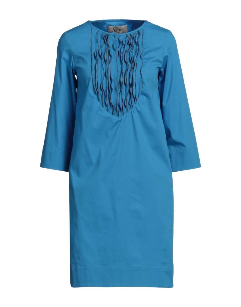 NENÈ Mini-kleid Damen Azurblau von NENÈ