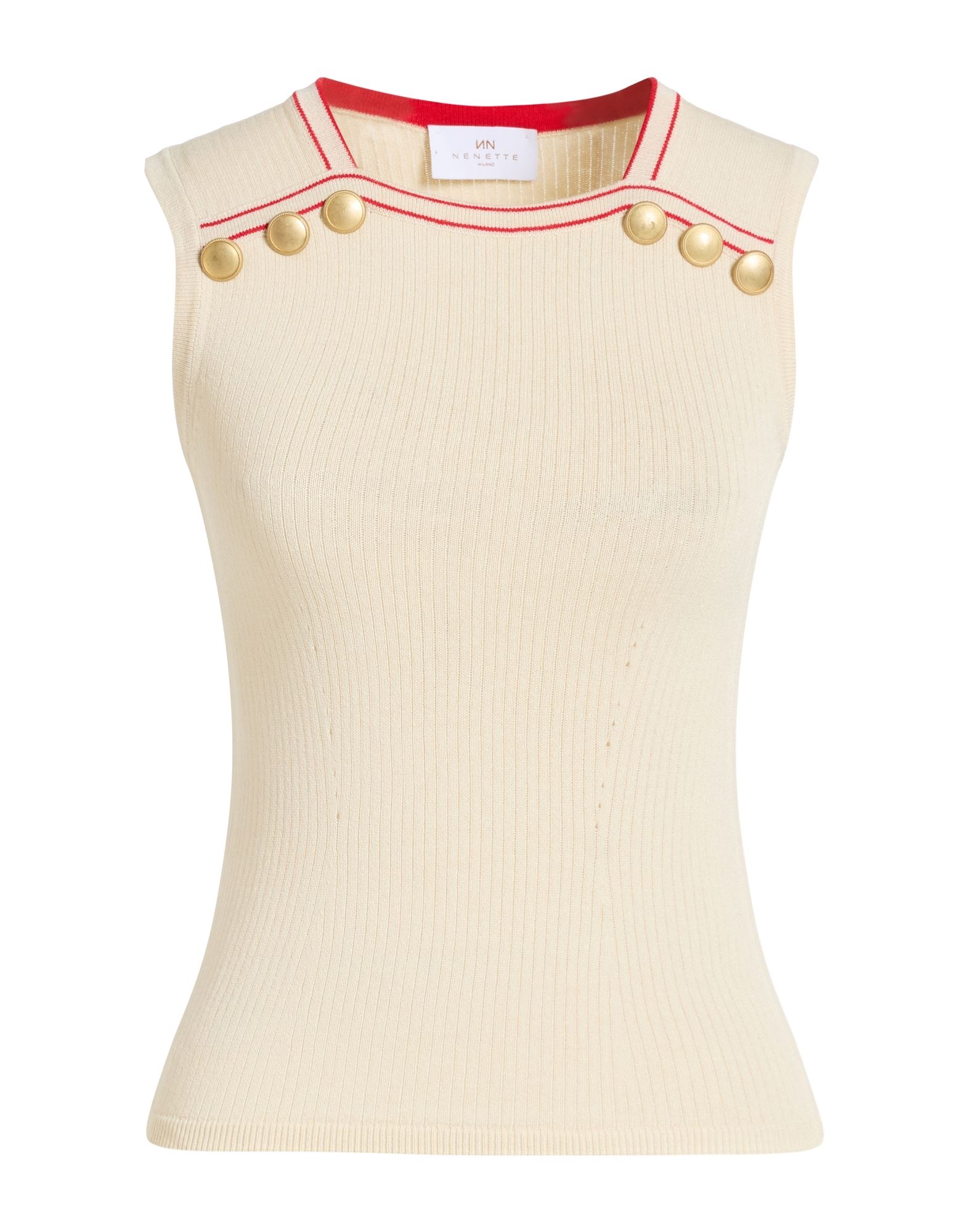 NENETTE Pullover Damen Beige von NENETTE