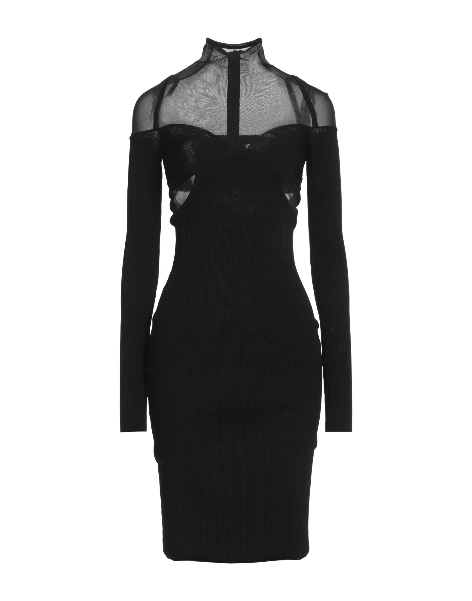 NENSI DOJAKA Midi-kleid Damen Schwarz von NENSI DOJAKA