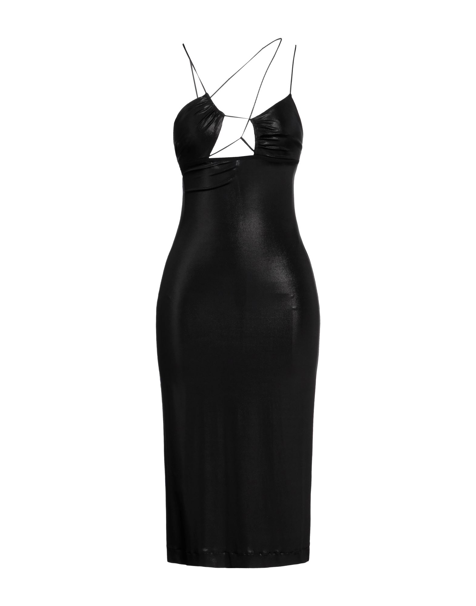 NENSI DOJAKA Midi-kleid Damen Schwarz von NENSI DOJAKA