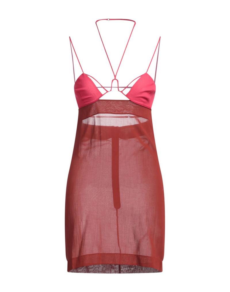 NENSI DOJAKA Mini-kleid Damen Ziegelrot von NENSI DOJAKA