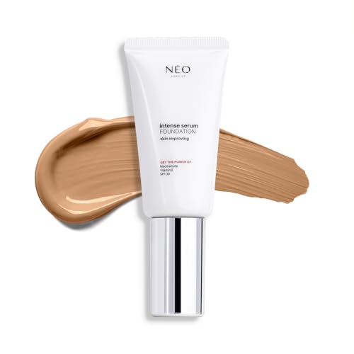 NEO MAKE UP Intense Serum Satin Foundation - Gesichts-make-up - Grundierung - Skin Care - Beauty - Gesichtspflege - SPF 30-06 Caramel - 30 ml von NÉO MAKE UP