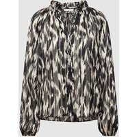 Neo Noir Bluse mit Schnürung Modell 'Cobie Cheer Vibe' in Black, Größe 34 von NEO NOIR