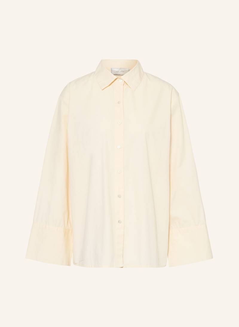 Neo Noir Hemdbluse Ayari C Mit Cut-Outs gelb von NEO NOIR