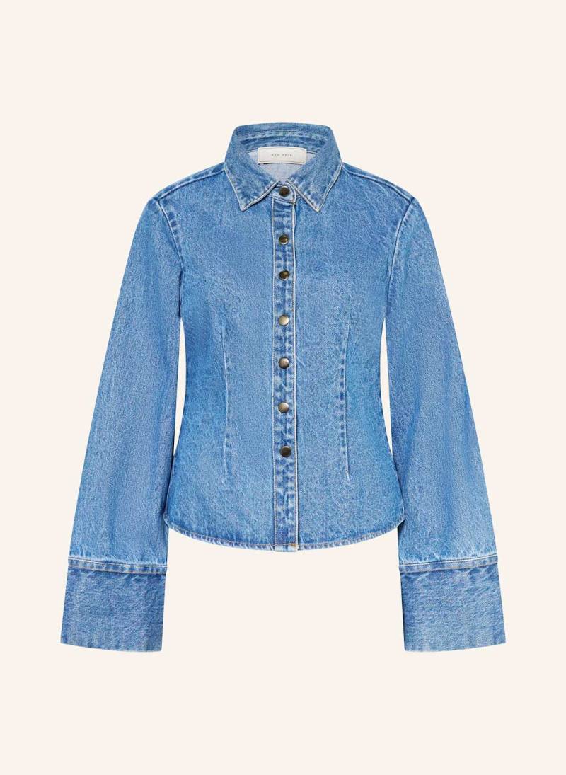 Neo Noir Hemdbluse Rosa blau von NEO NOIR