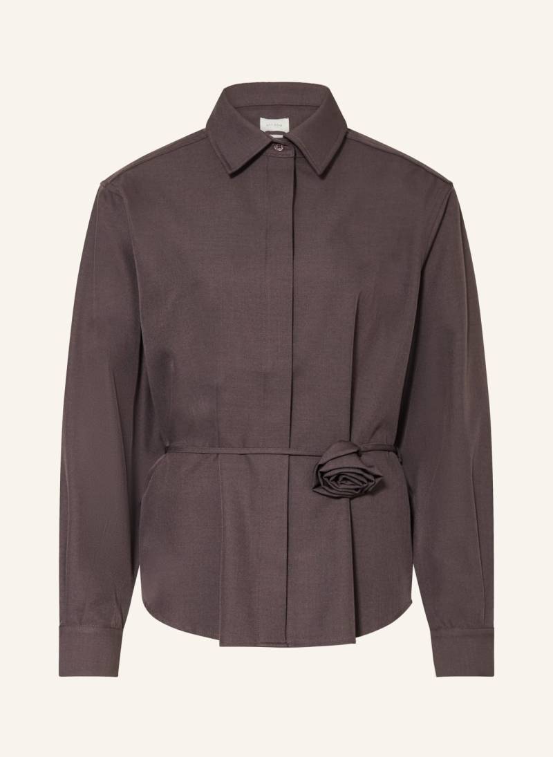 Neo Noir Hemdbluse Waldis Rose braun von NEO NOIR