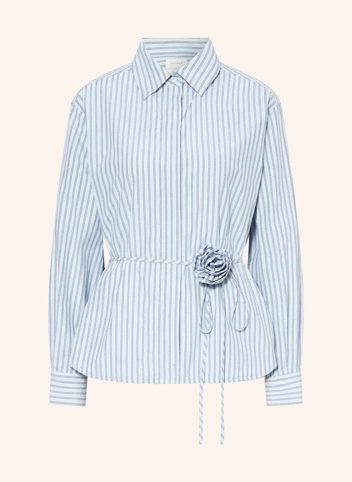 Neo Noir Hemdbluse Waldis blau von NEO NOIR