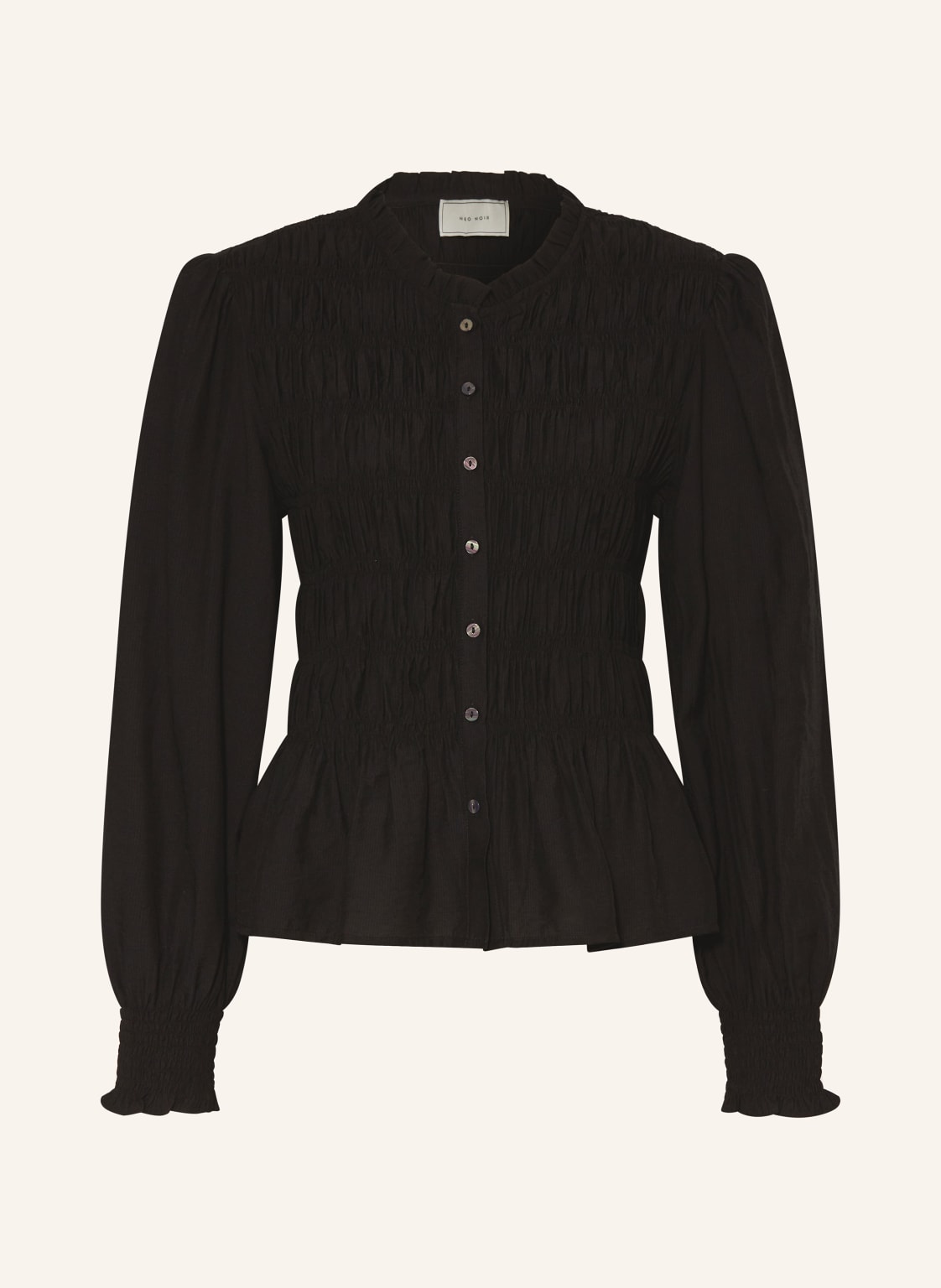 Neo Noir Hemdbluse schwarz von NEO NOIR