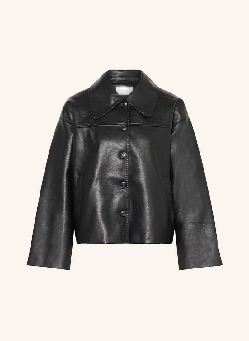Neo Noir Jacke Lunara In Lederoptik schwarz von NEO NOIR