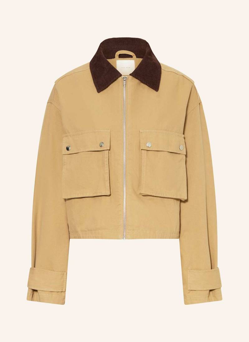 Neo Noir Jacke Rivera braun von NEO NOIR