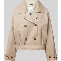 Neo Noir Jacke mit Reverskragen in Sand, Größe 42 von NEO NOIR