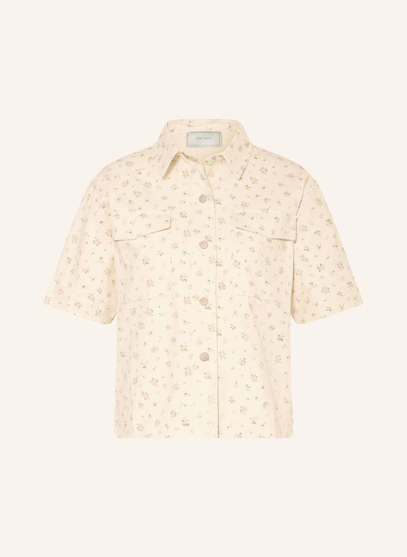 Neo Noir Jeansbluse Tiki weiss von NEO NOIR