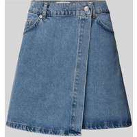 Neo Noir Jeansrock mit Eingrifftaschen Modell 'Kendra' in Jeansblau, Größe XS Neo Noir Jeansrock mit Eingrifftaschen Modell 'Kendra' in Jeansblau, Größe XS von NEO NOIR