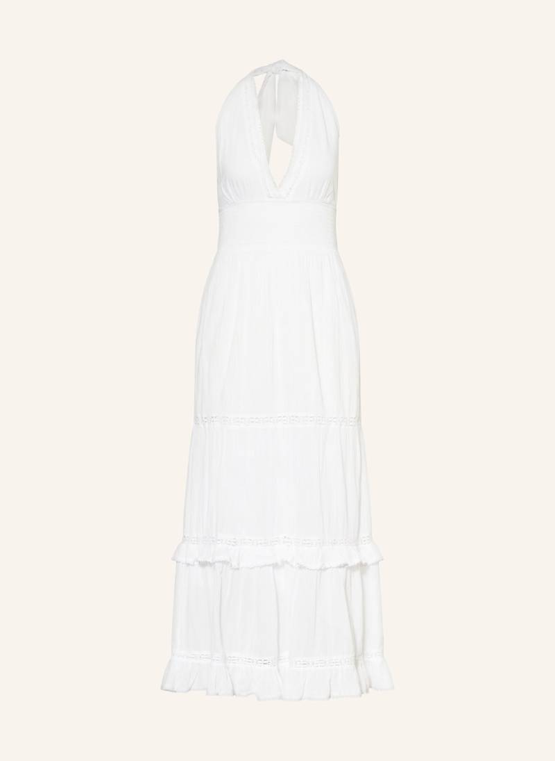 Neo Noir Kleid Terese Mit Rüschen weiss von NEO NOIR