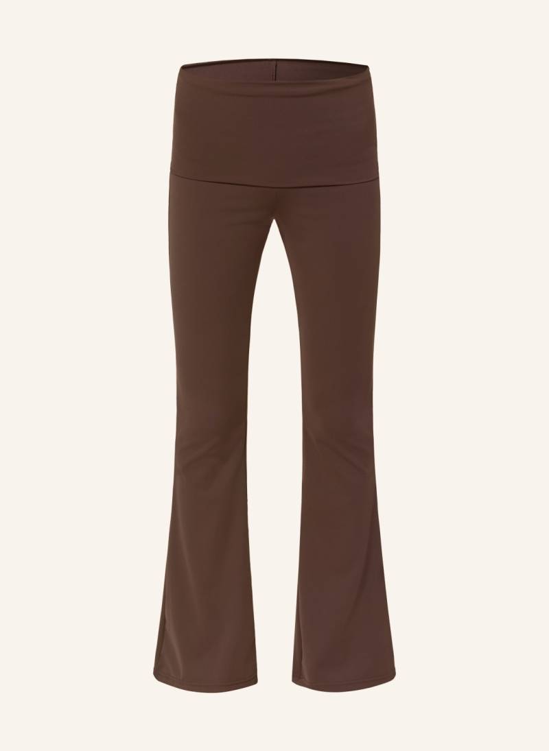 Neo Noir Leggings Ulianna braun von NEO NOIR