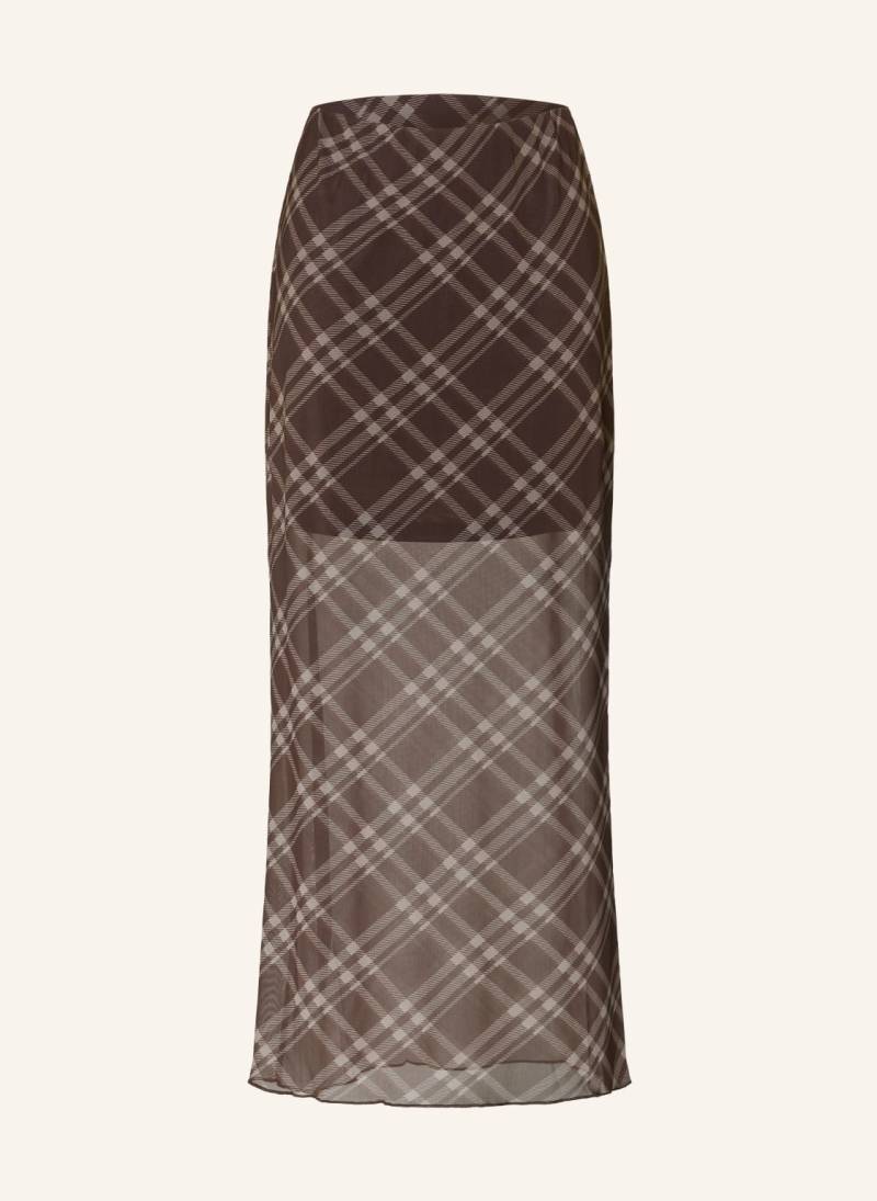 Neo Noir Mesh-Rock Marlise braun von NEO NOIR