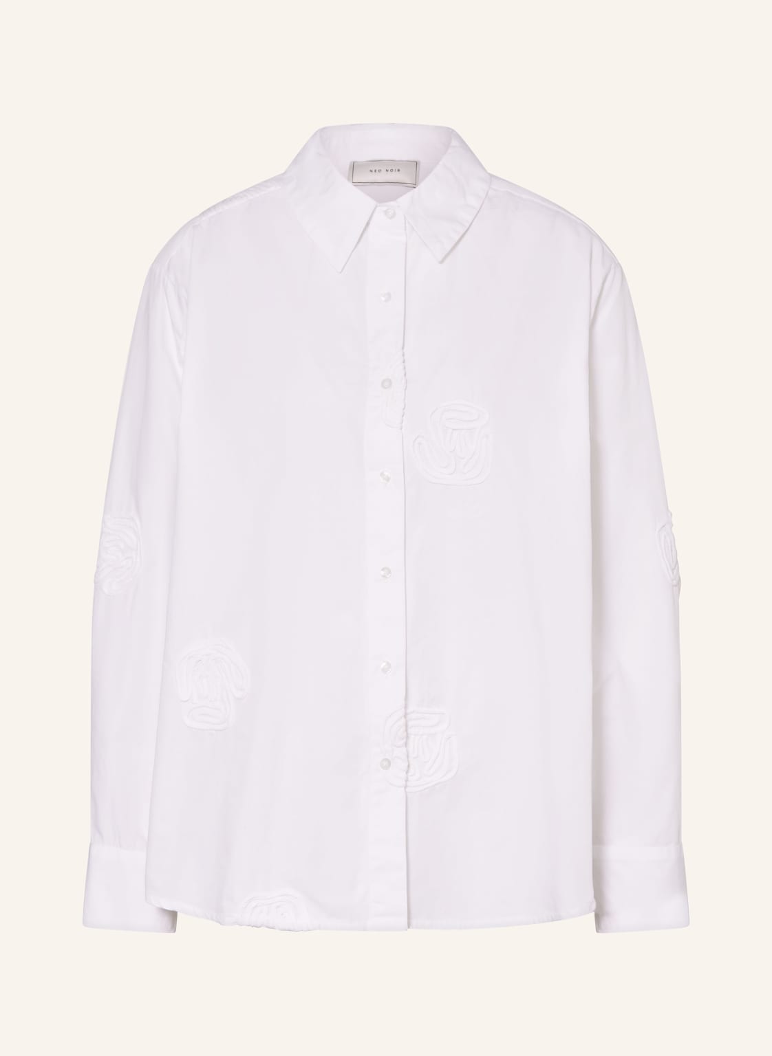 Neo Noir Oversized-Hemdbluse Dalma weiss von NEO NOIR