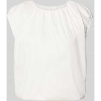 Neo Noir Relaxed Fit Blusentop mit Rundhalsausschnitt Modell 'Ivania' in Weiss, Größe 42 von NEO NOIR