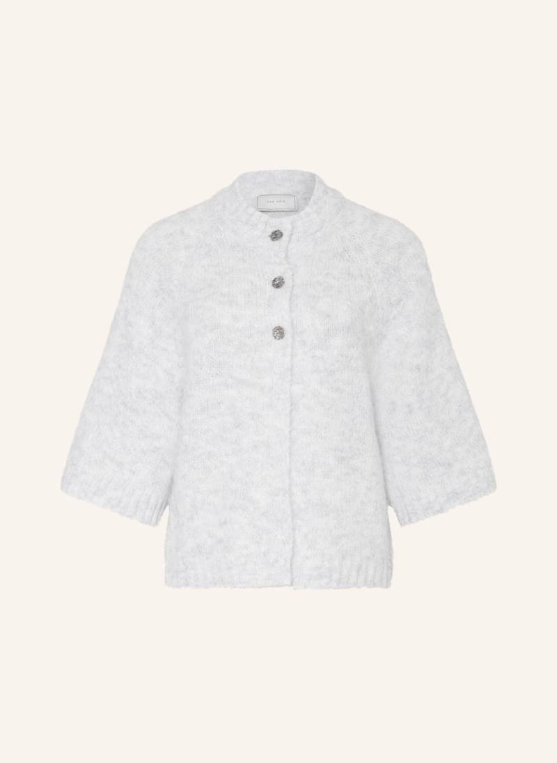 Neo Noir Strickjacke Benuta Mit 3/4-Arm grau von NEO NOIR