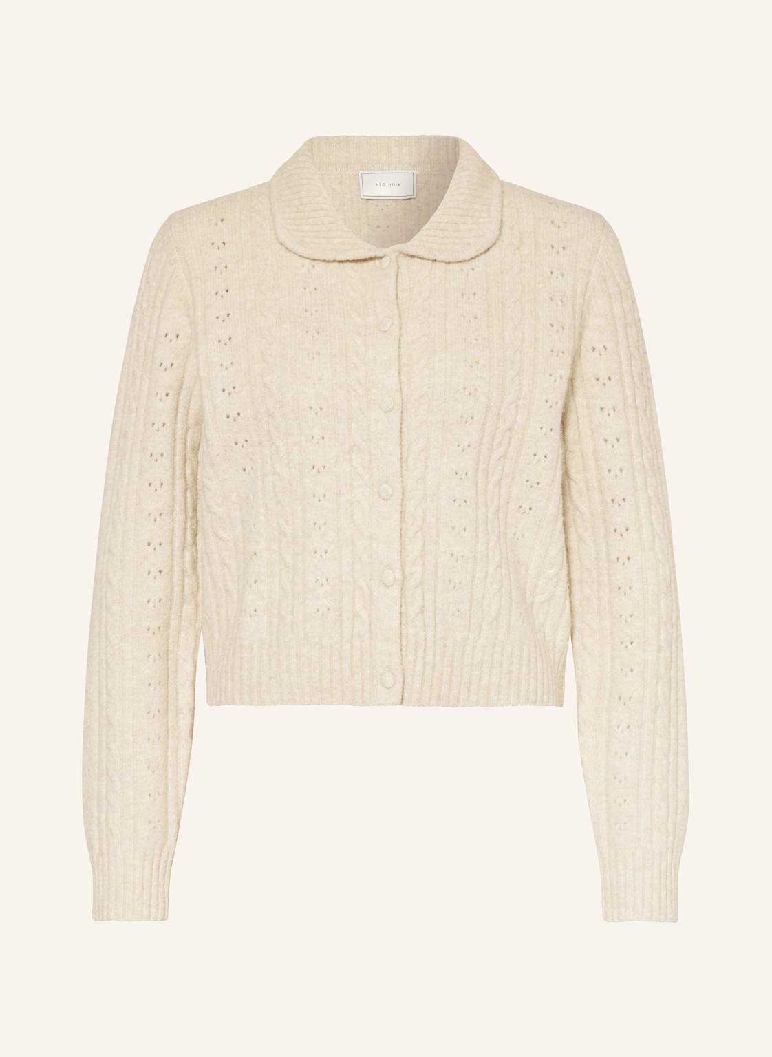 Neo Noir Strickjacke Emelie weiss von NEO NOIR